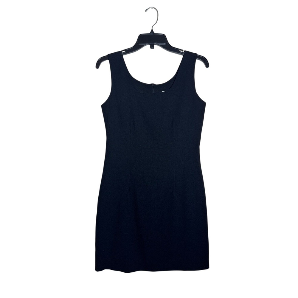 Boston Proper Black Sleeveless Mini Dress Size 6 Classic Cocktail Party